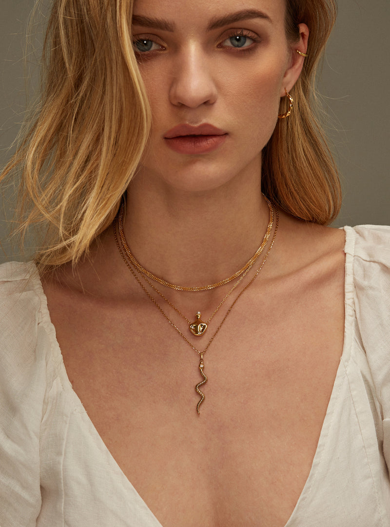 BANDI SNAKE PENDANT NECKLACE