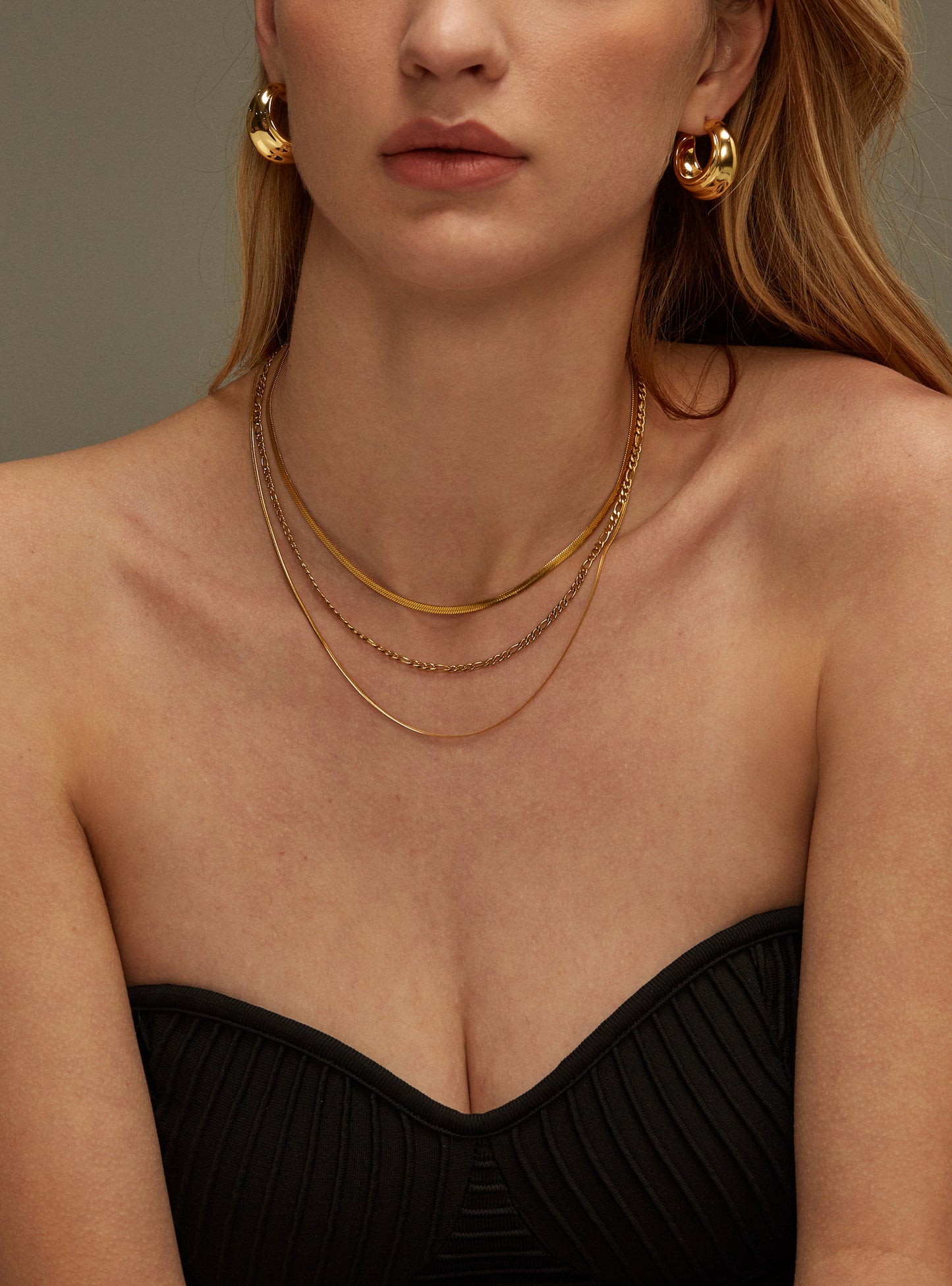 ATALIE SNAKE CHAIN NECKLACE