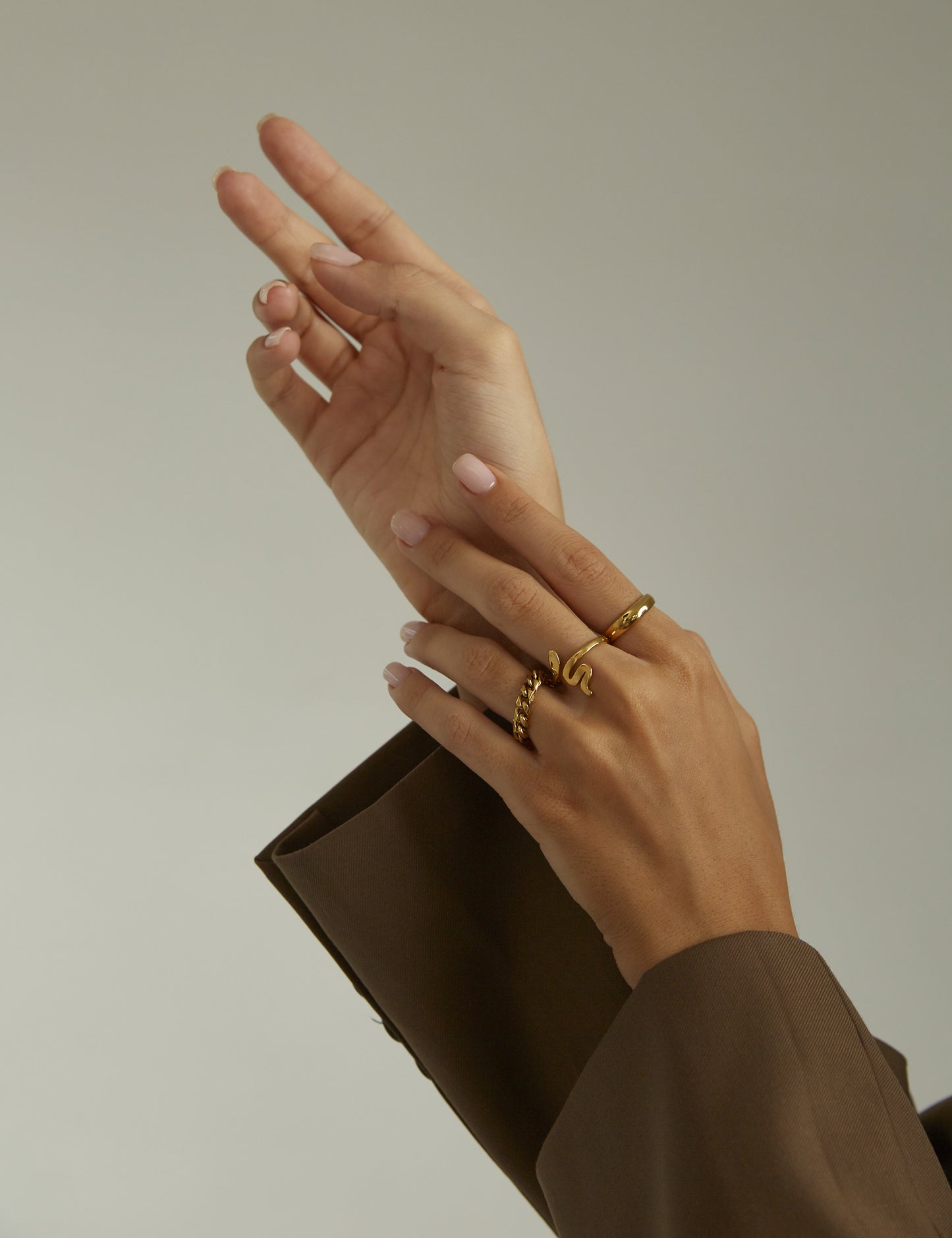 SHIRA SPRIAL SNAKE RING