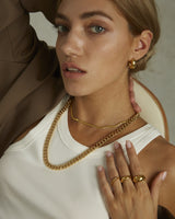 IVERY BOLD CURB NECKLACE