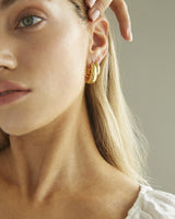 JENNA TEARDROP HOOPS