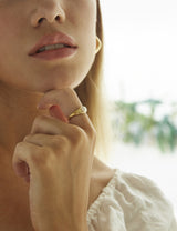 ROCHELLE PEARL SIGNET RING