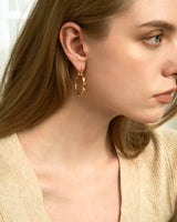 MALA BAMBOO HOOP EARRINGS