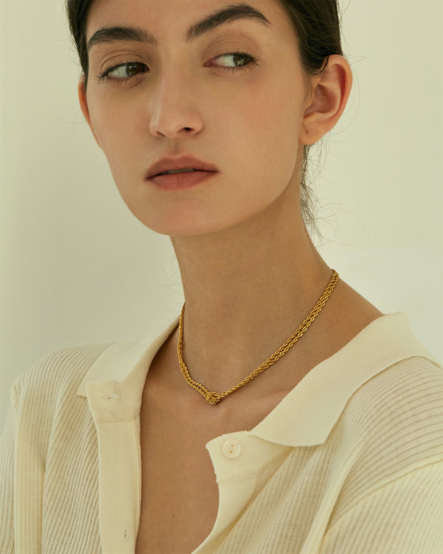 SKYLA DOUBLE ROPE NECKLACE