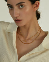 YUA BOX CHAIN NECKLACE