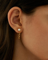 SURI PEARL CHAIN EARRINGS