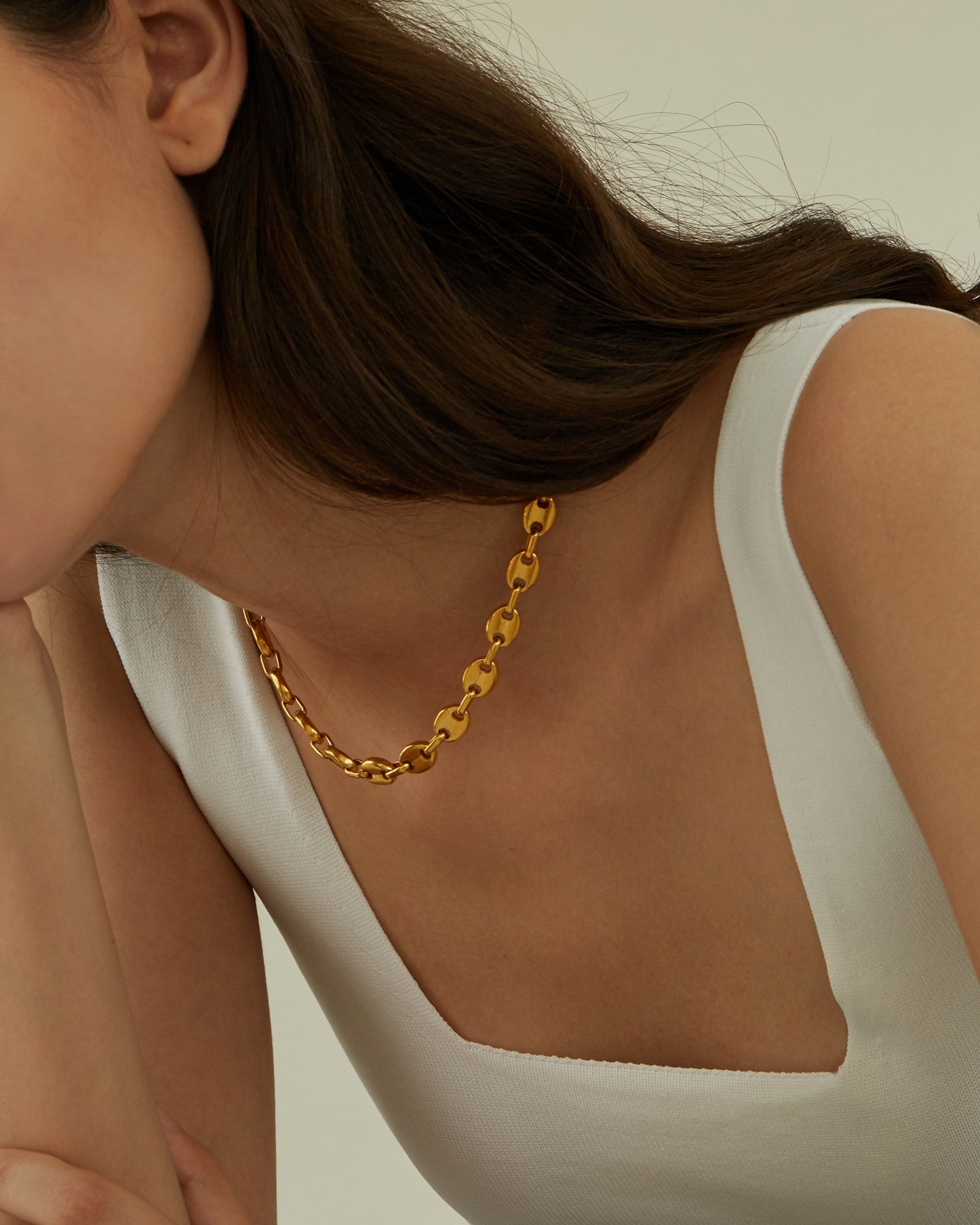 ROE COFFEE BEAN NECKLACE