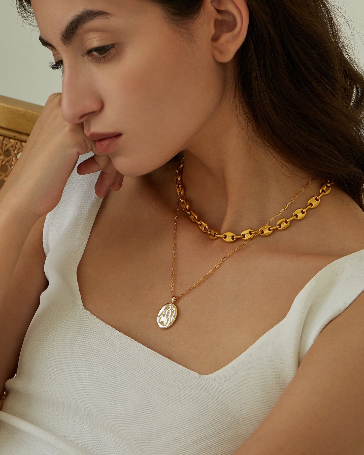 ROE COFFEE BEAN NECKLACE