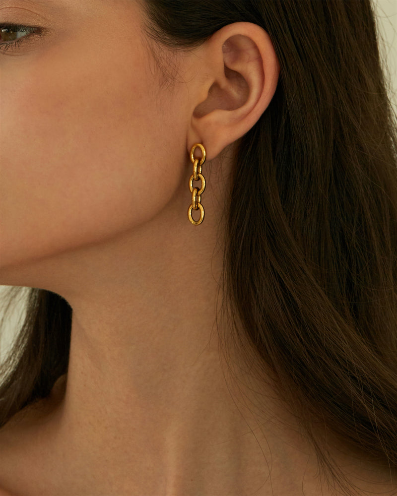 ABI LINK CHAIN EARRINGS