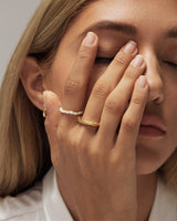 ANABEL BEADED PEARL RING