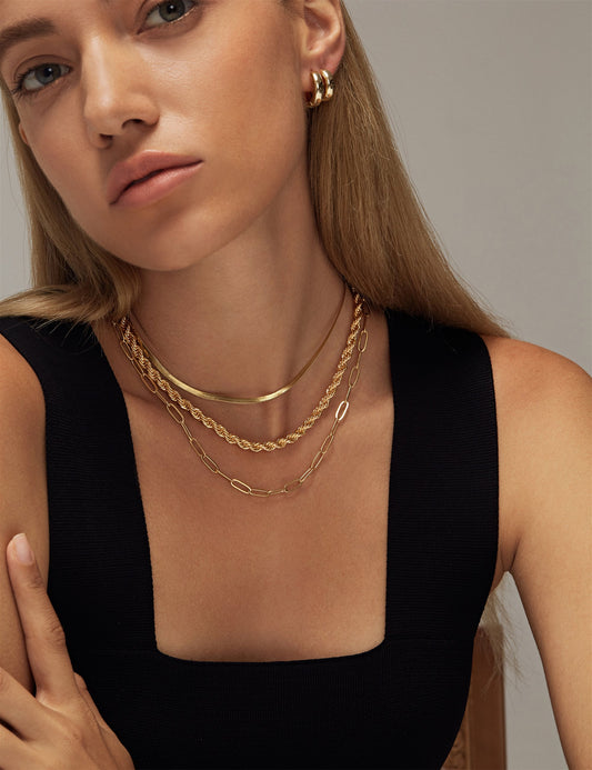 TARAH LINK CHAIN NECKLACE