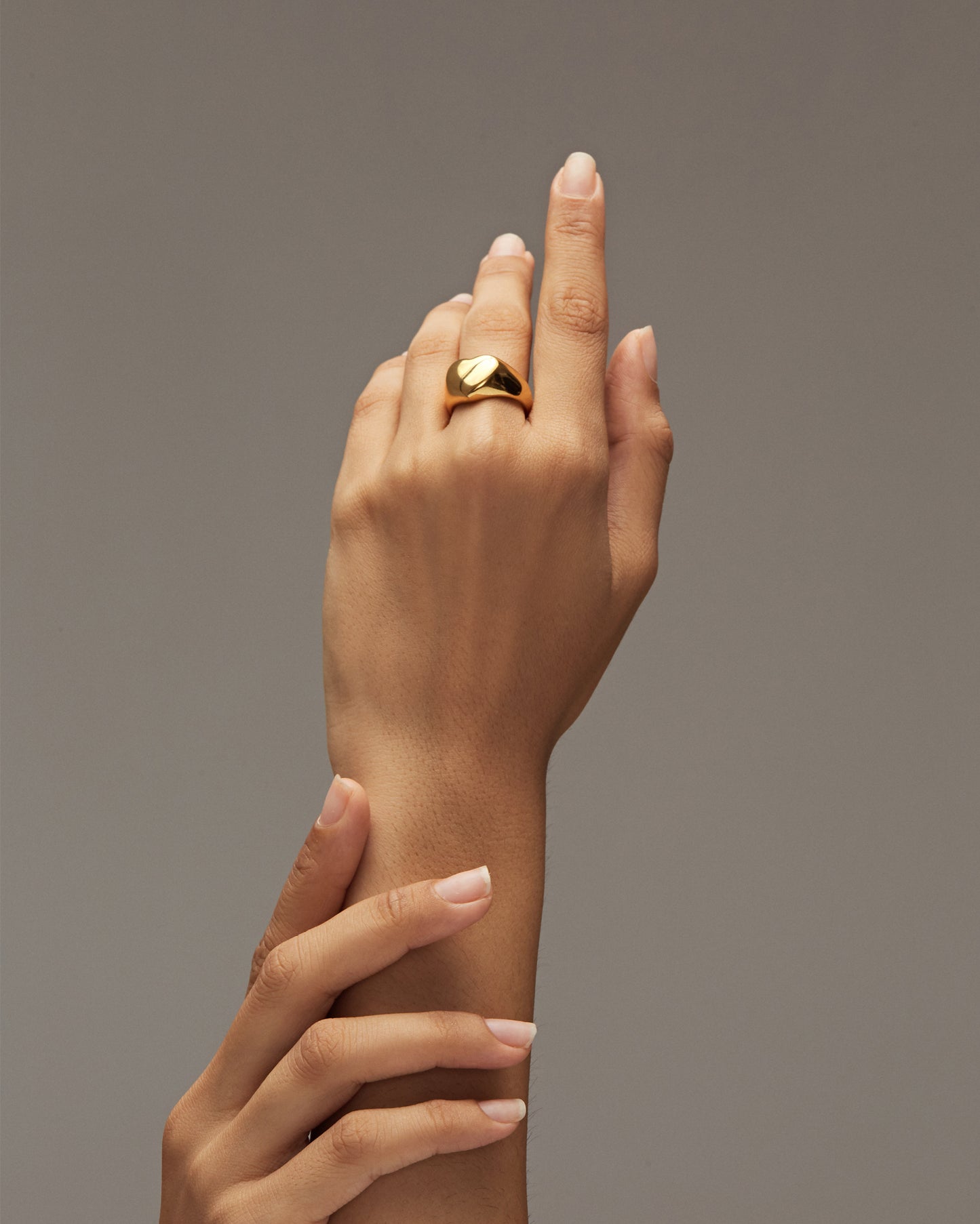 JAIDE HEART DOME RING