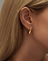 KAIA GEO HOOP EARRINGS