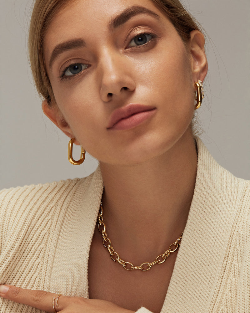 CHARLIE RECTANGLE HOOPS