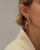 LEONOR LINK CHAIN EARRINGS