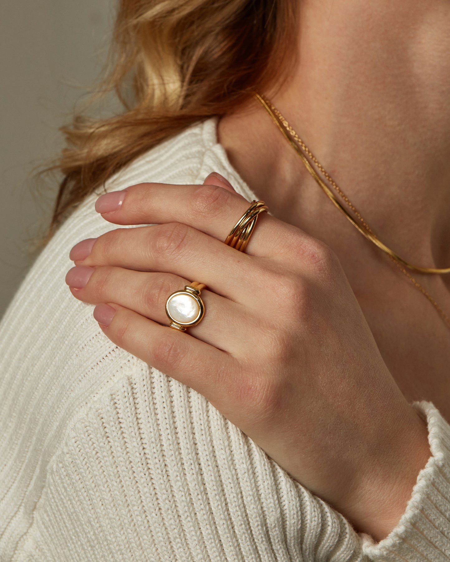 BENNITA BRAIDED ROPE RING