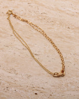 ADALEEN DOUBLE CABLE NECKLACE