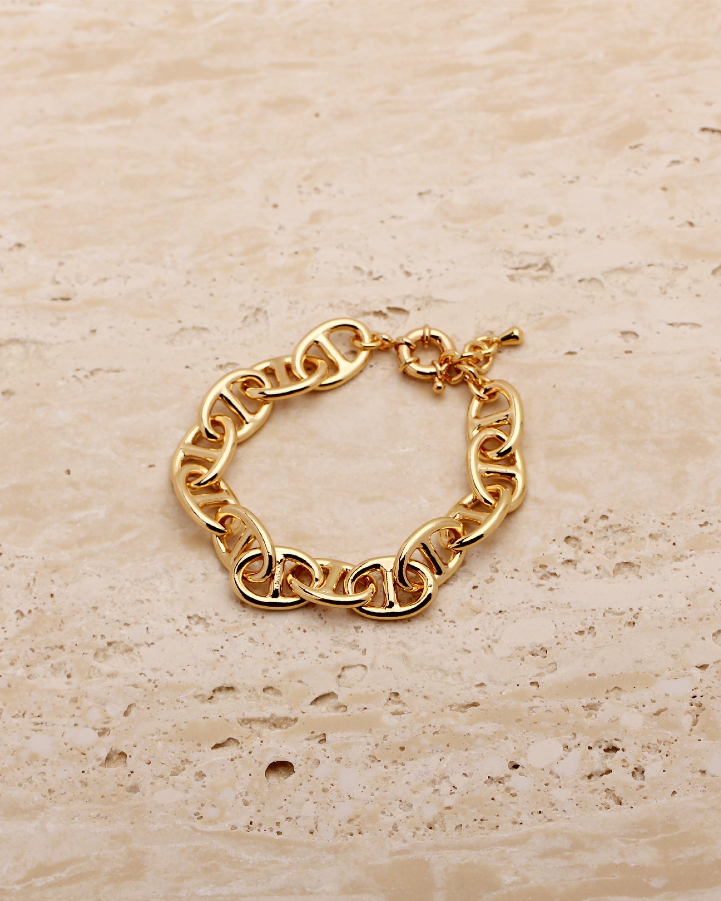 ILLY ANCHOR MAINER LINK NECKLACE & BRACELET