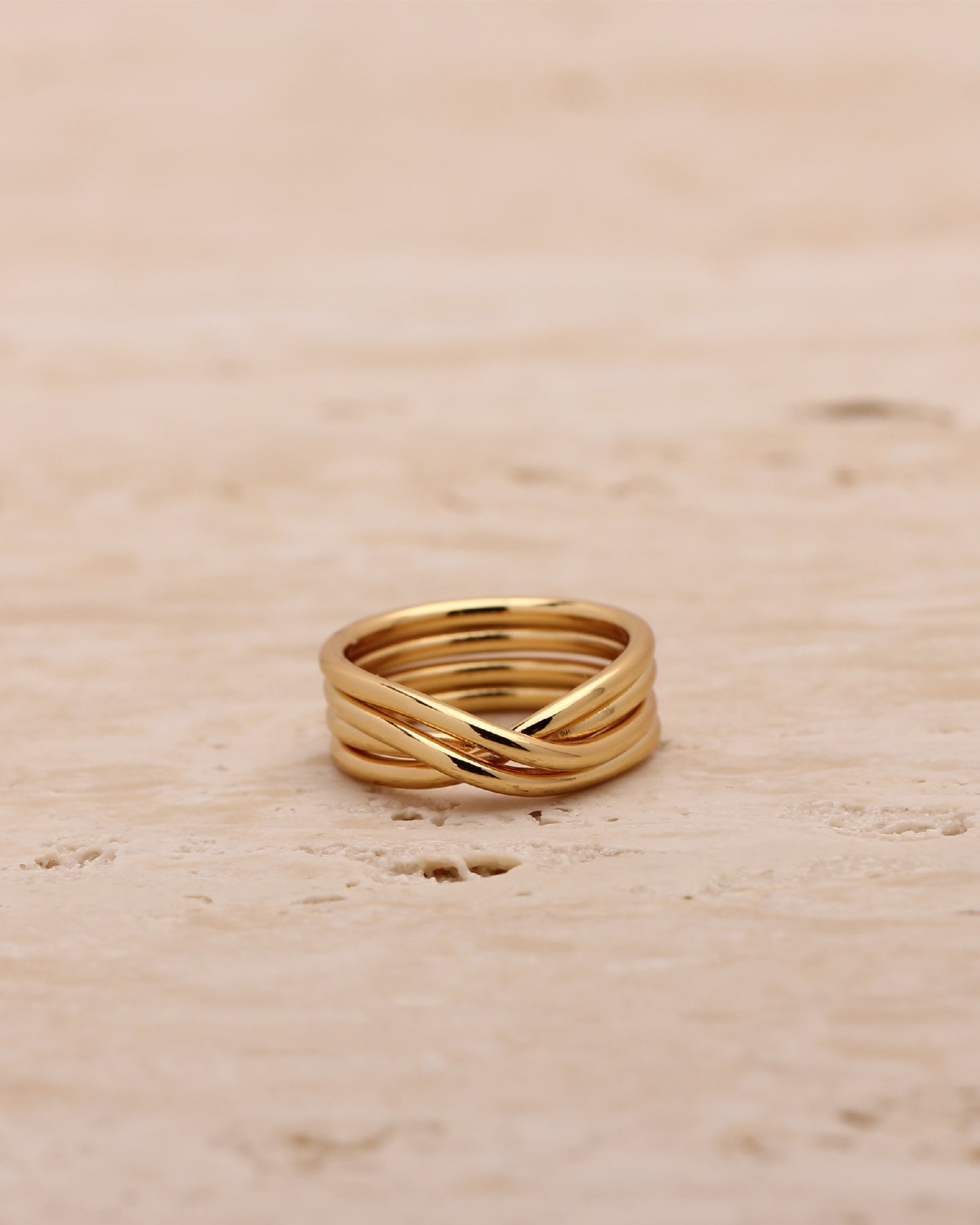BENNITA BRAIDED ROPE RING