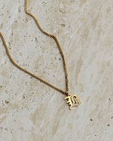 SAIYA INITIAL NECKLACE