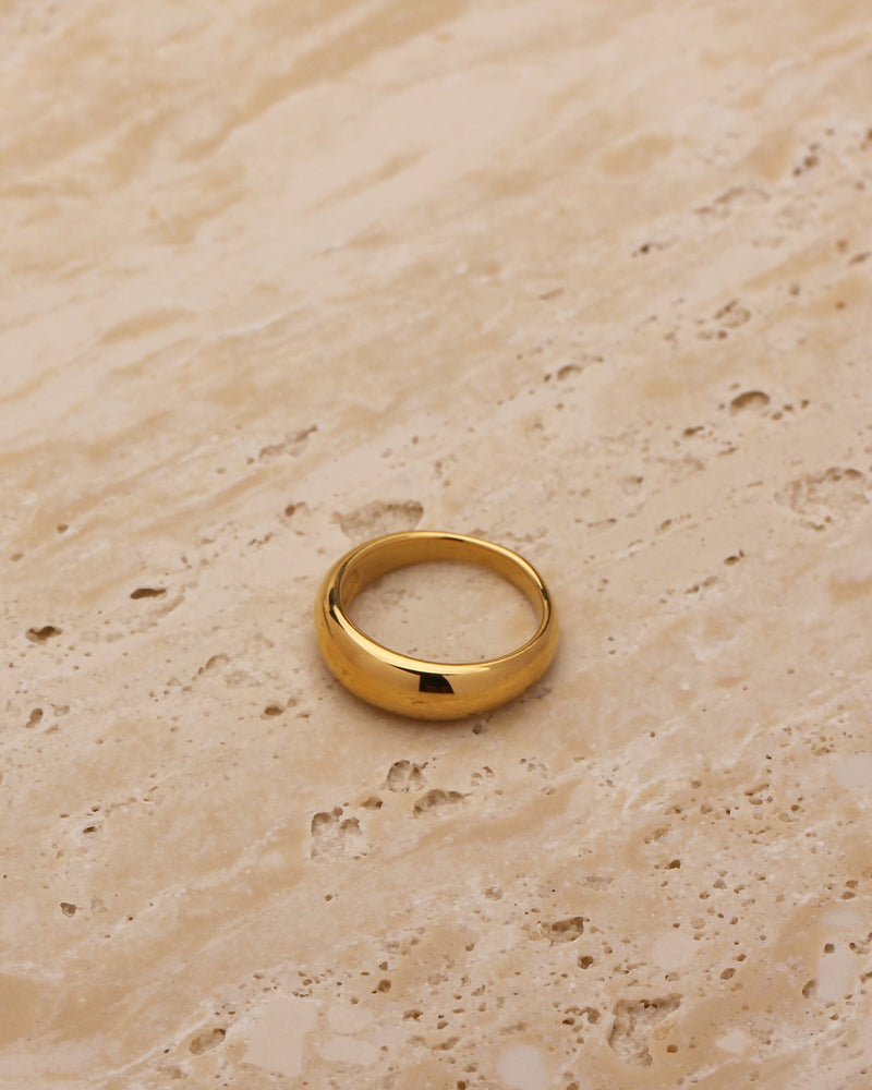 TERRA THIN DOME RING