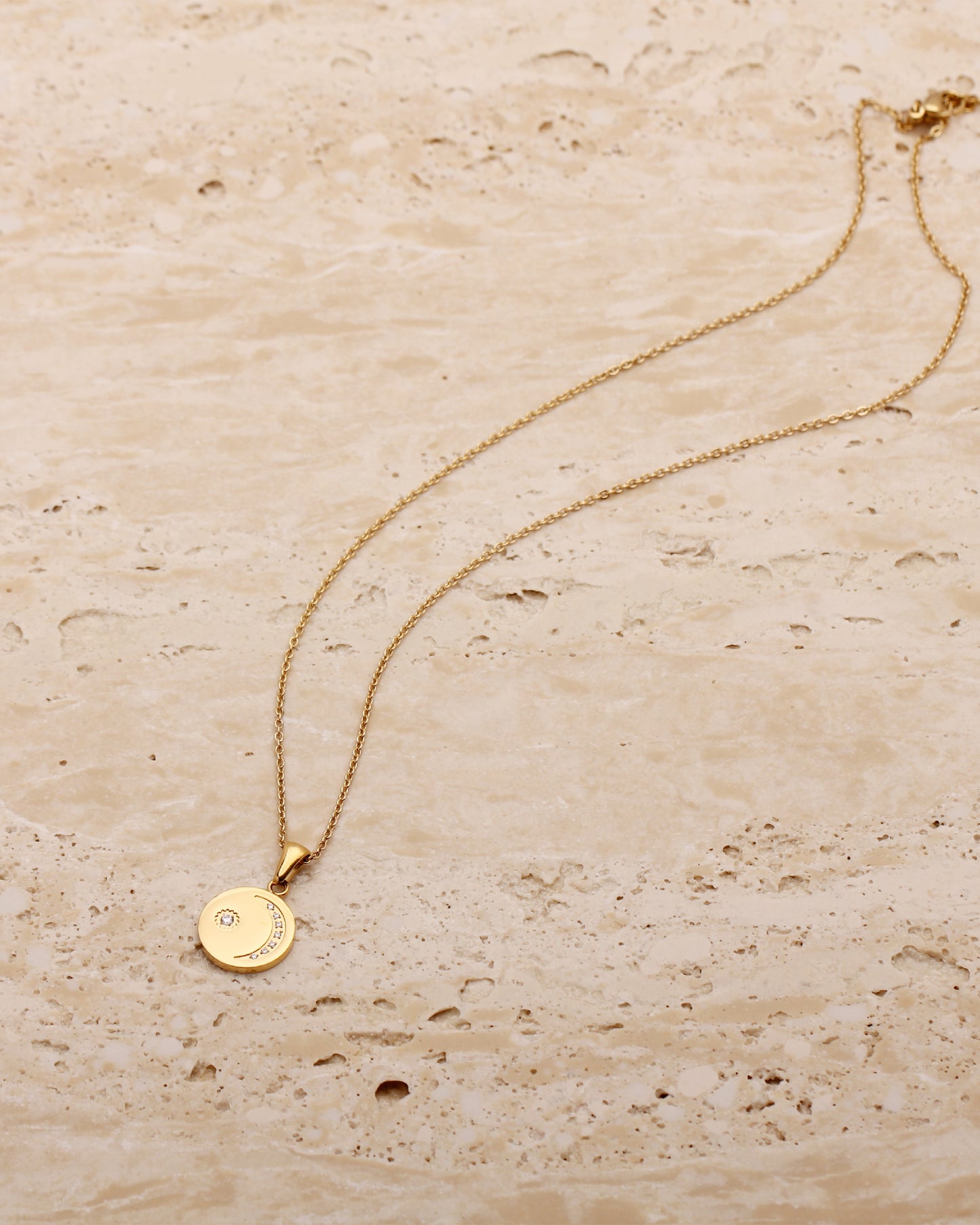 TALEA STAR MOON NECKLACE