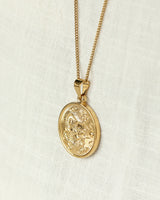 EILIA MEDALLION NECKLACE