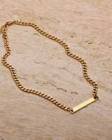 JAYCI BAR CHARM NECKLACE