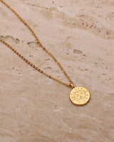 JULE SUN COIN NECKLACE