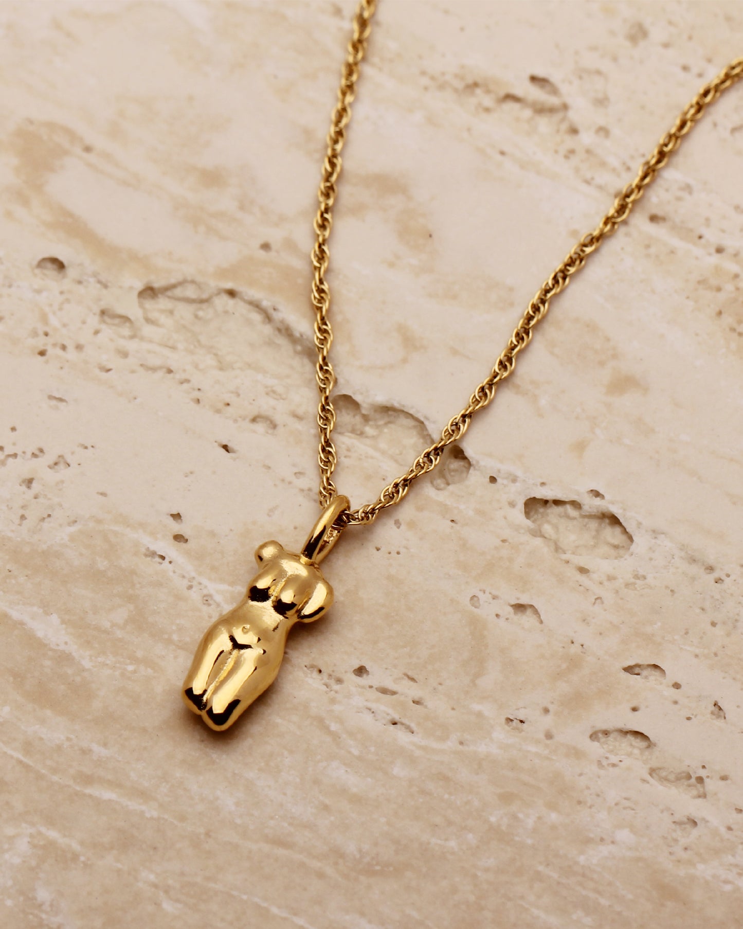 STACIE FEMALE BODY CHARM NECKLACE