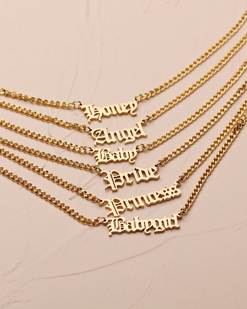 NUHAA MESSAGE NECKLACE