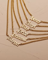 NUHAA MESSAGE NECKLACE