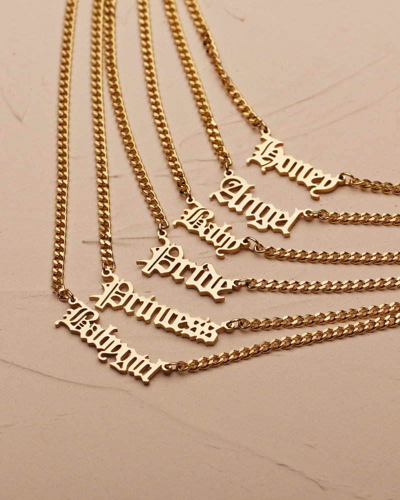 NUHAA MESSAGE NECKLACE