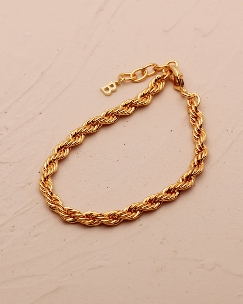 MIEL ROPE CHAIN NECKLACE & BRACELET