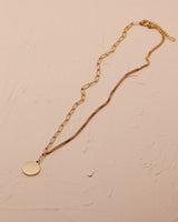 IZZI COIN CHARM NECKLACE