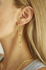 FINLEY LINK CHAIN EARRINGS