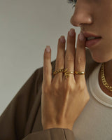 RINA CURB LINK RING