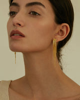 SKYE CLUSTER CHAIN EARRINGS