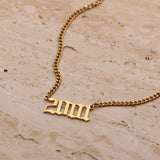 ALTA BIRTH YEAR CHARM NECKLACE