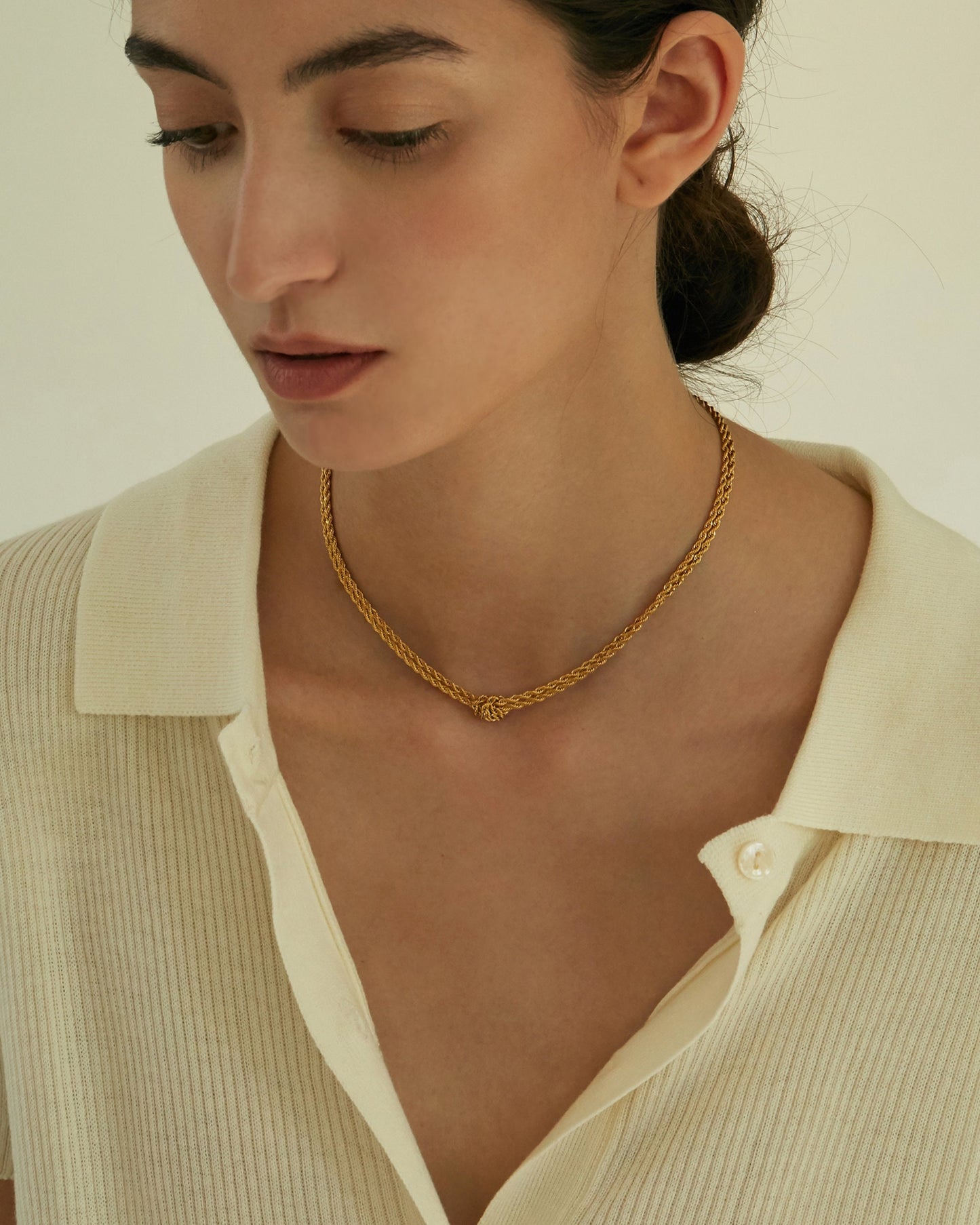 SKYLA DOUBLE ROPE NECKLACE