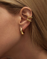 KAIA GEO HOOP EARRINGS