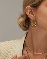 LEONOR LINK CHAIN EARRINGS