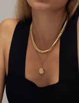 IZZI COIN CHARM NECKLACE