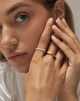 ANABEL BEADED PEARL RING