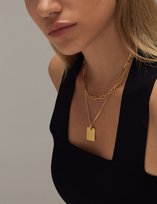 RHYLIE INITIAL NECKLACE