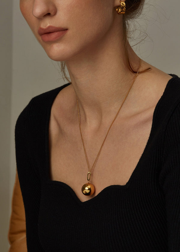 KADI BALL DROP NECKLACE