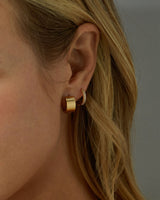 ATHENA WIDE HOOP EARRINGS