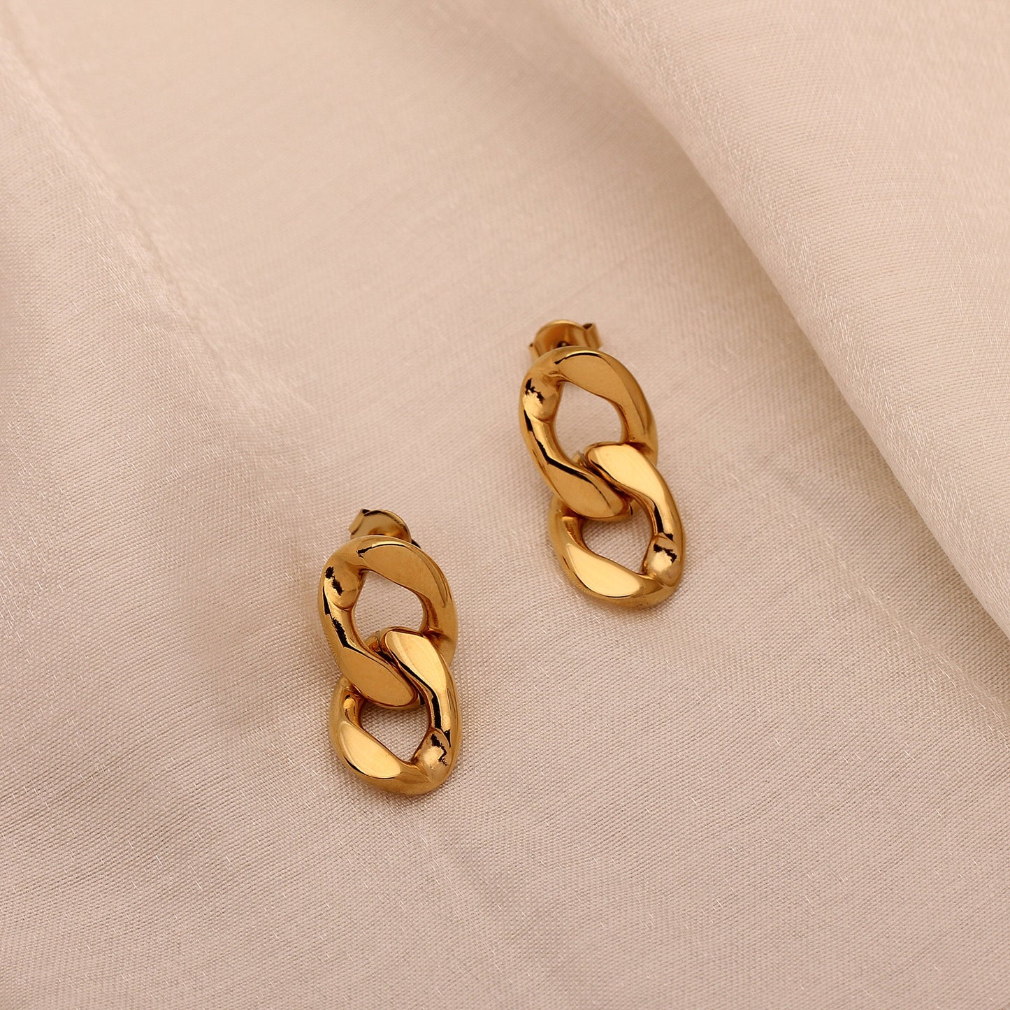 KAYLEE CHAIN LINK EARRINGS