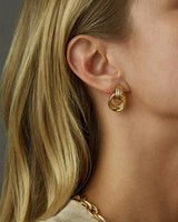 AIMEE DOOR KNOCKER EARRINGS