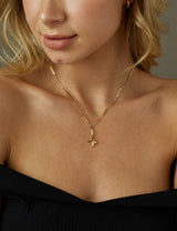 VELLA LARIAT STAR NECKLACE